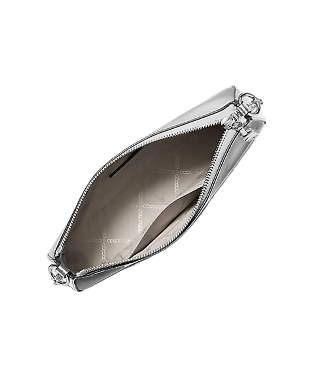 Empire Metallic Leather Shoulder Bag