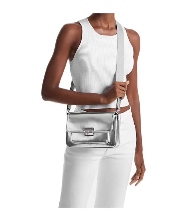 Bradshaw Medium Metallic Messenger Bag