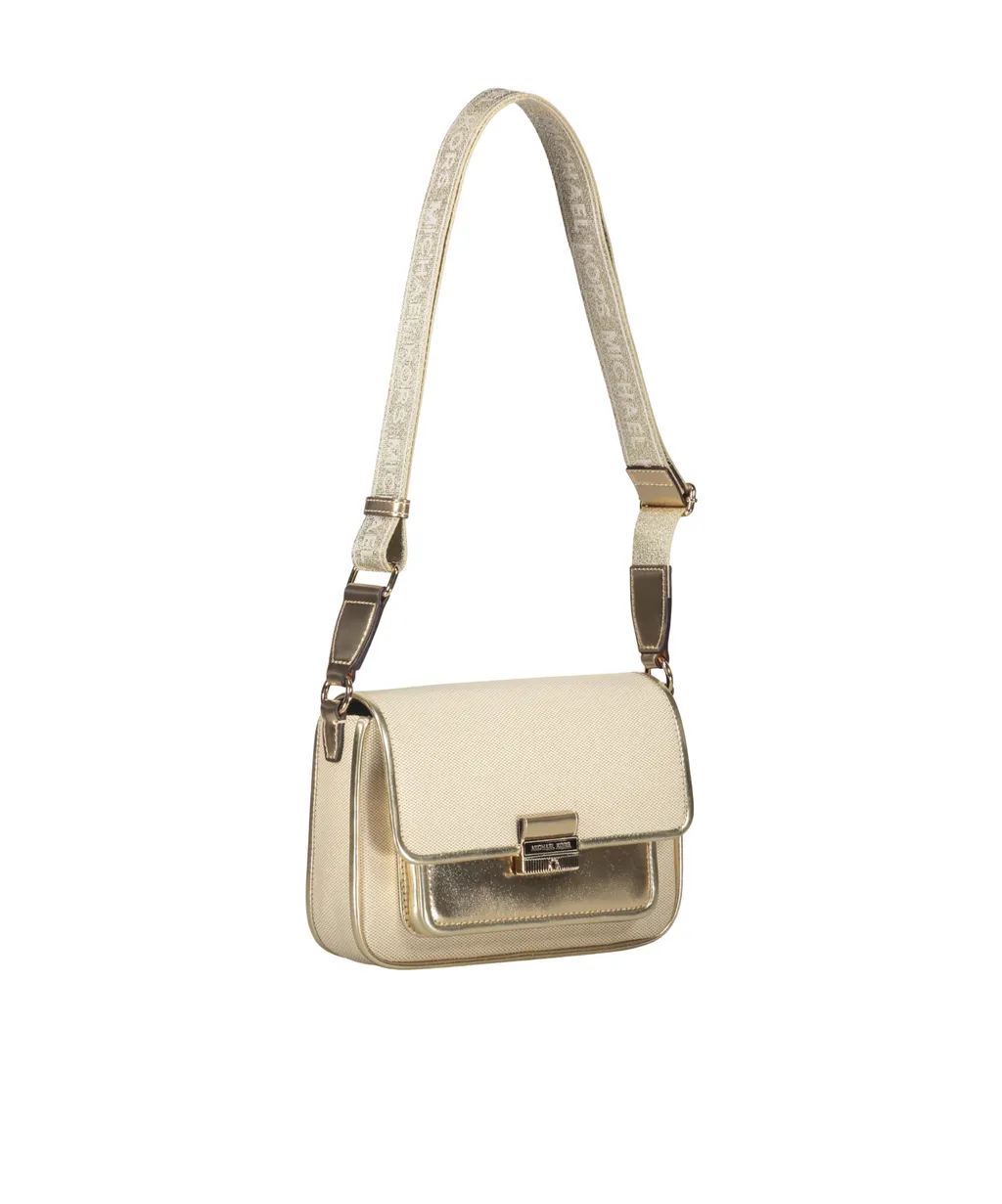 Bradshaw Metallic-Panel Flap Shoulder Bag