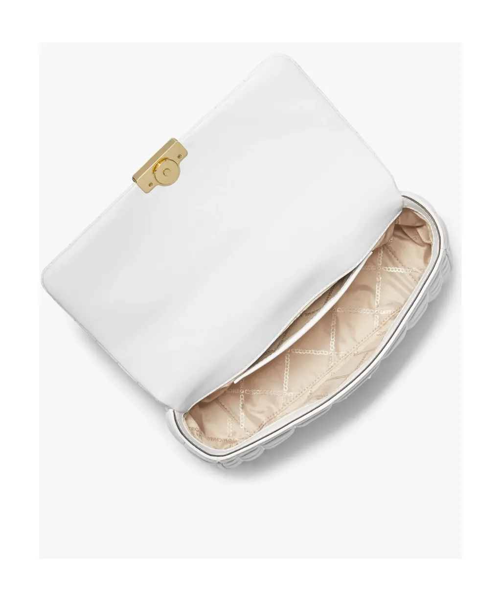 Tribeca Large Quilted Shoulder Bag