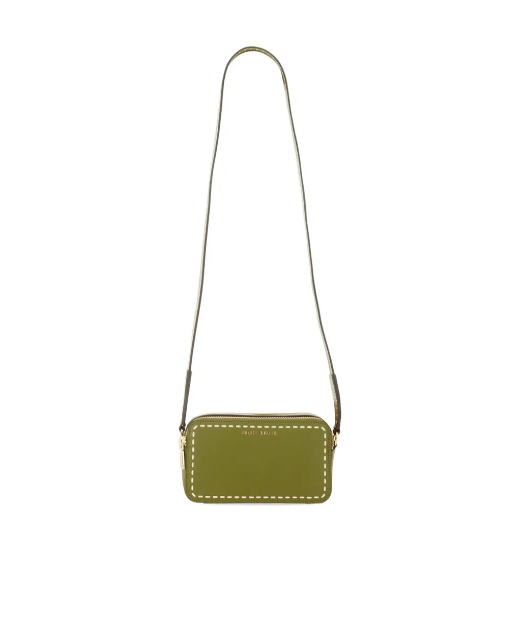 Jet Set Logo Lettering Shoulder Bag