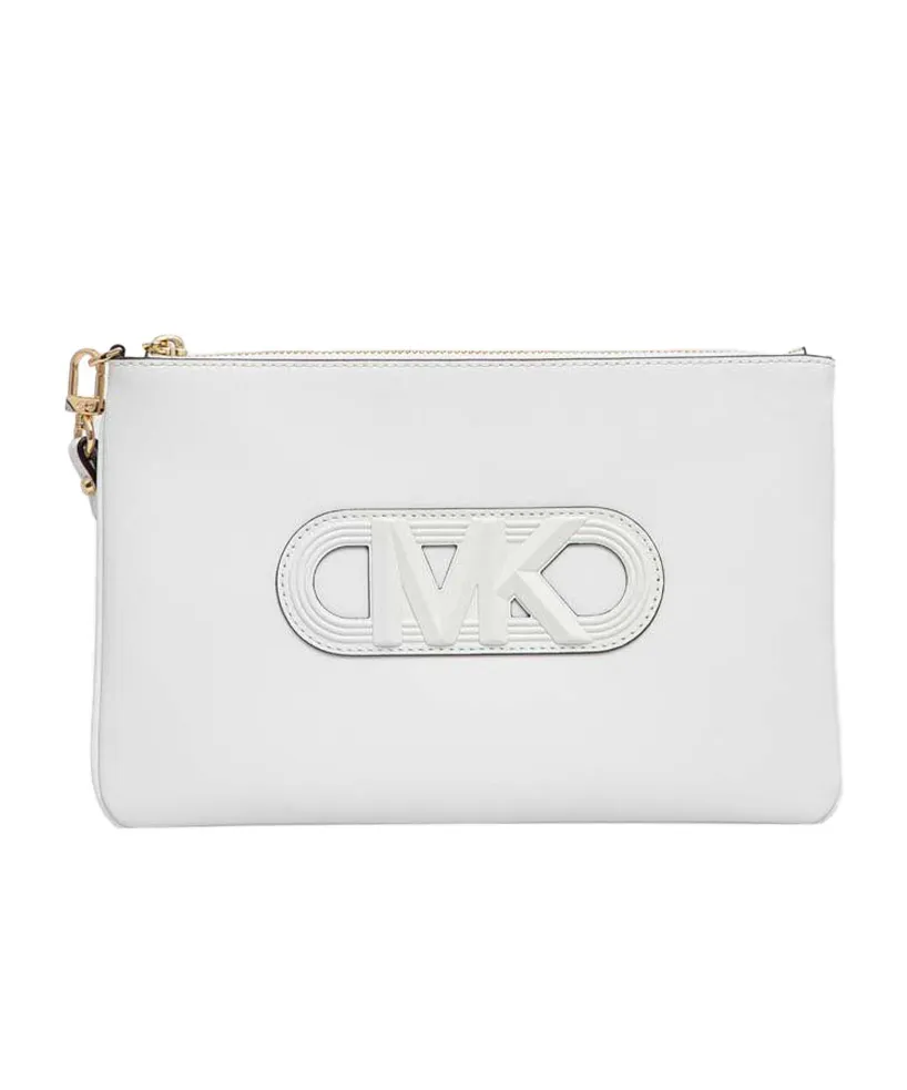 Large Jet Set Leather Clutch Bag