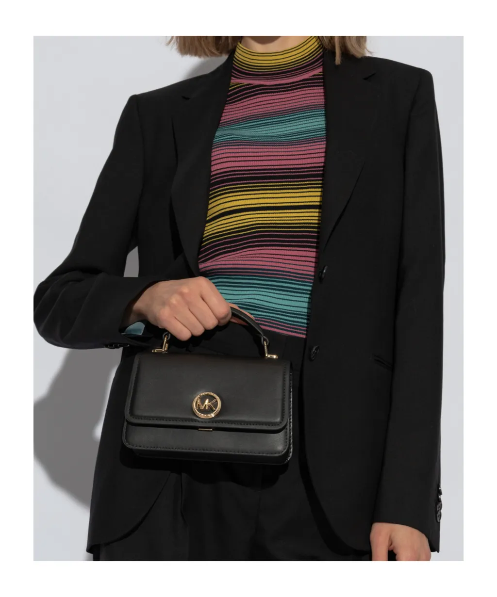 Delancey Logo Plaque Shoulder Bag