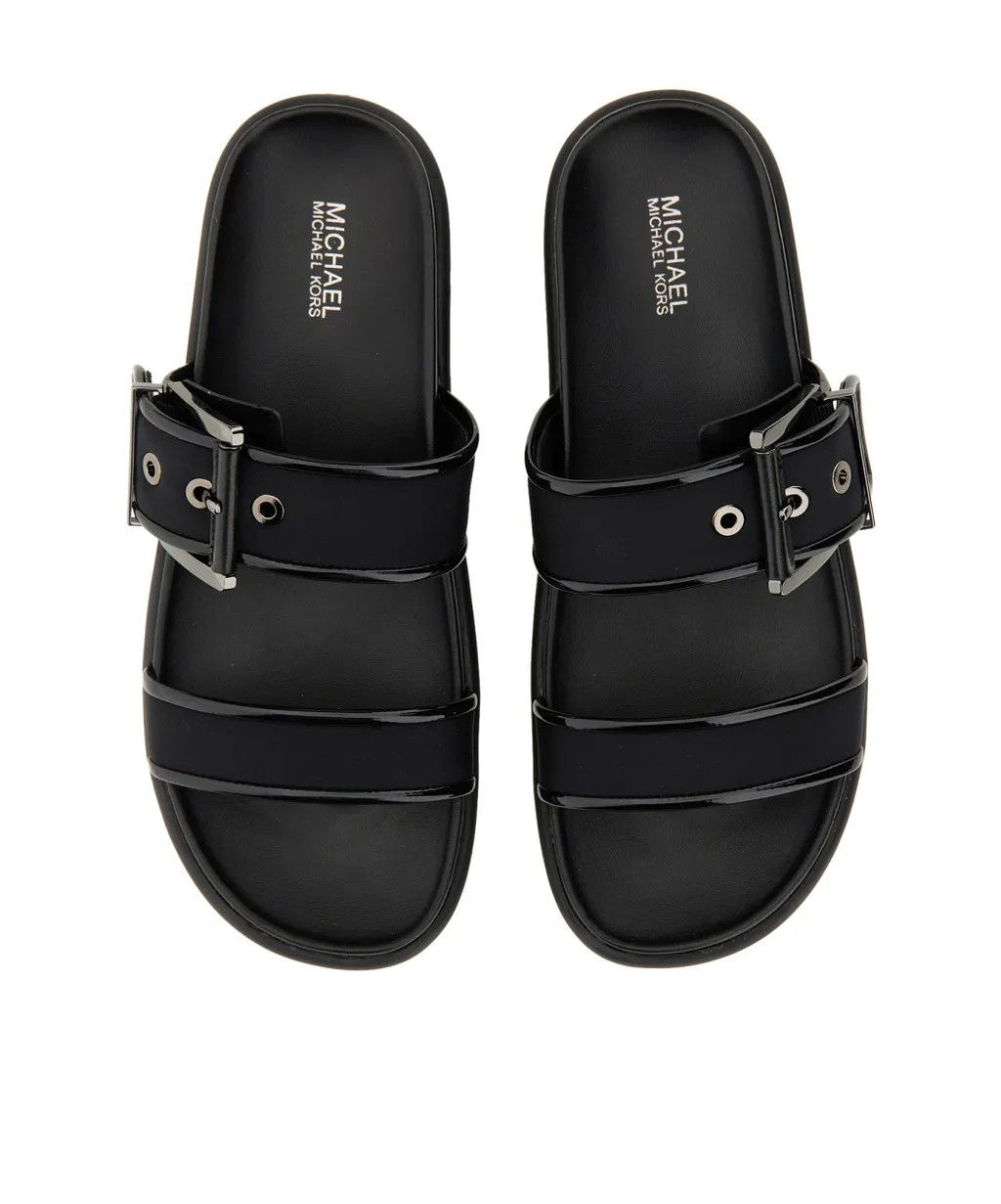 Colby Leather Slide Sandal