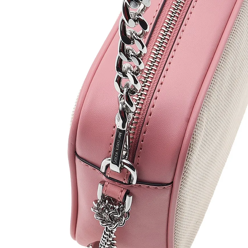 Stripe Camera Shoulder Bag