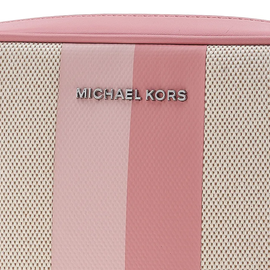 Stripe Camera Shoulder Bag