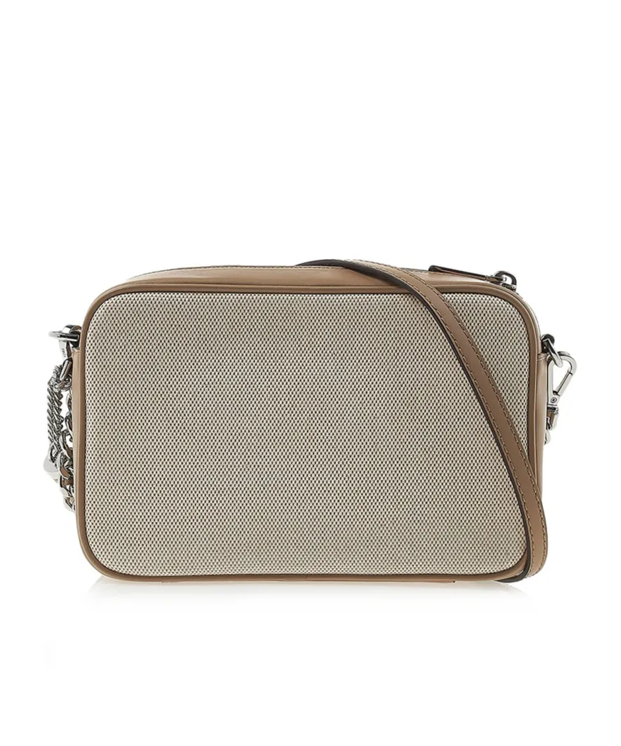 Stripe Camera Shoulder Bag