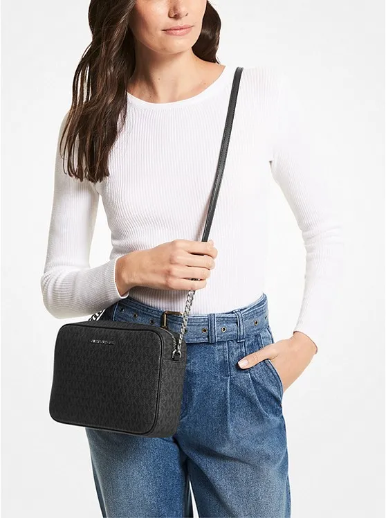 Jet Set Large Logo Satchel