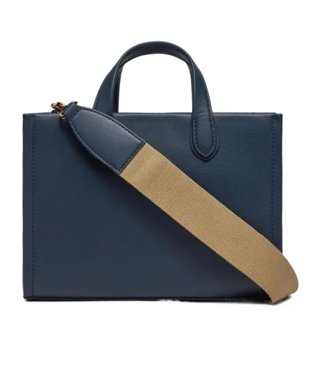 Gigi Small Embossed Messenger Bag