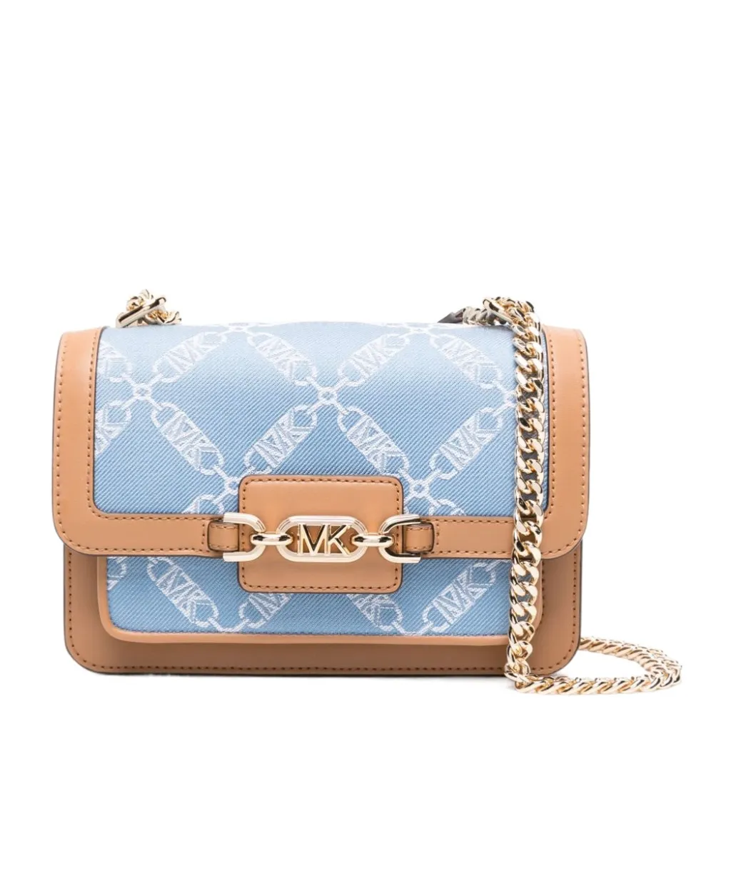 Heather Monogram Shoulder Bag