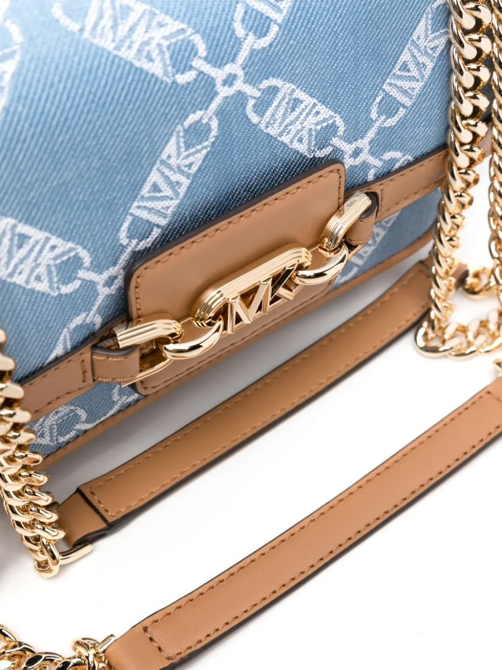 Heather Monogram Shoulder Bag