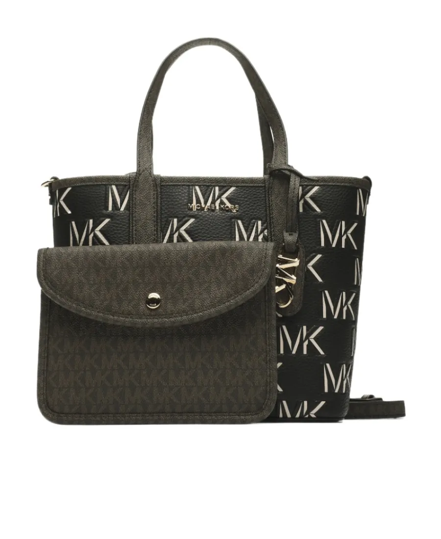Chain-Detail Tote Bag