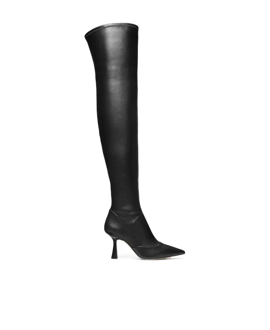 Clara Over-Knees Heeled Boots