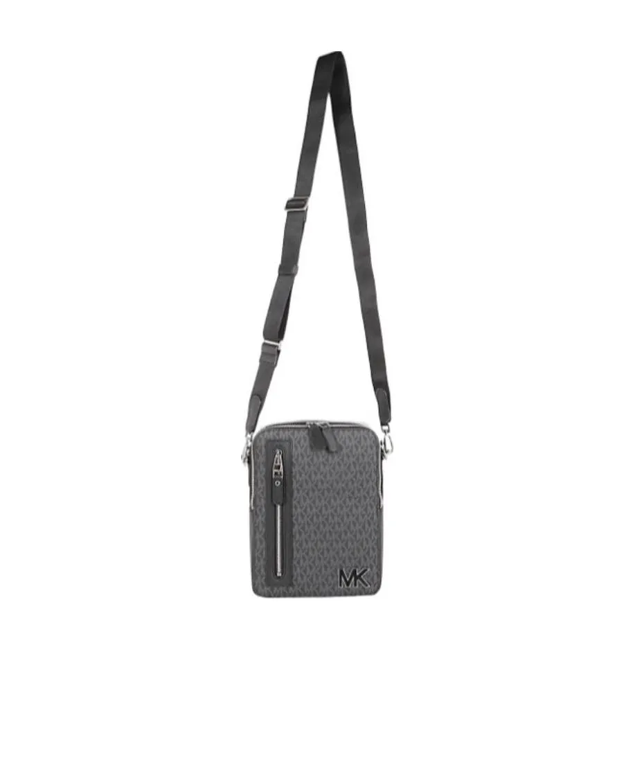 Hudson Monogram-Print Crossbody Bag