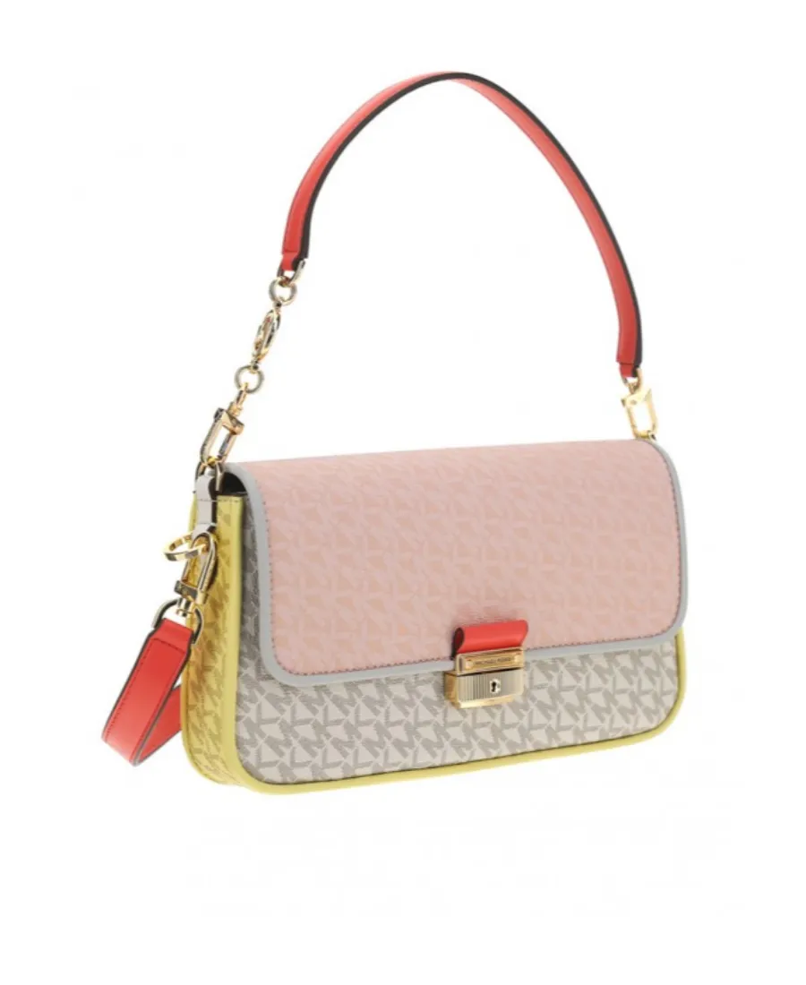 Small Color Logo Shoulder Bag
