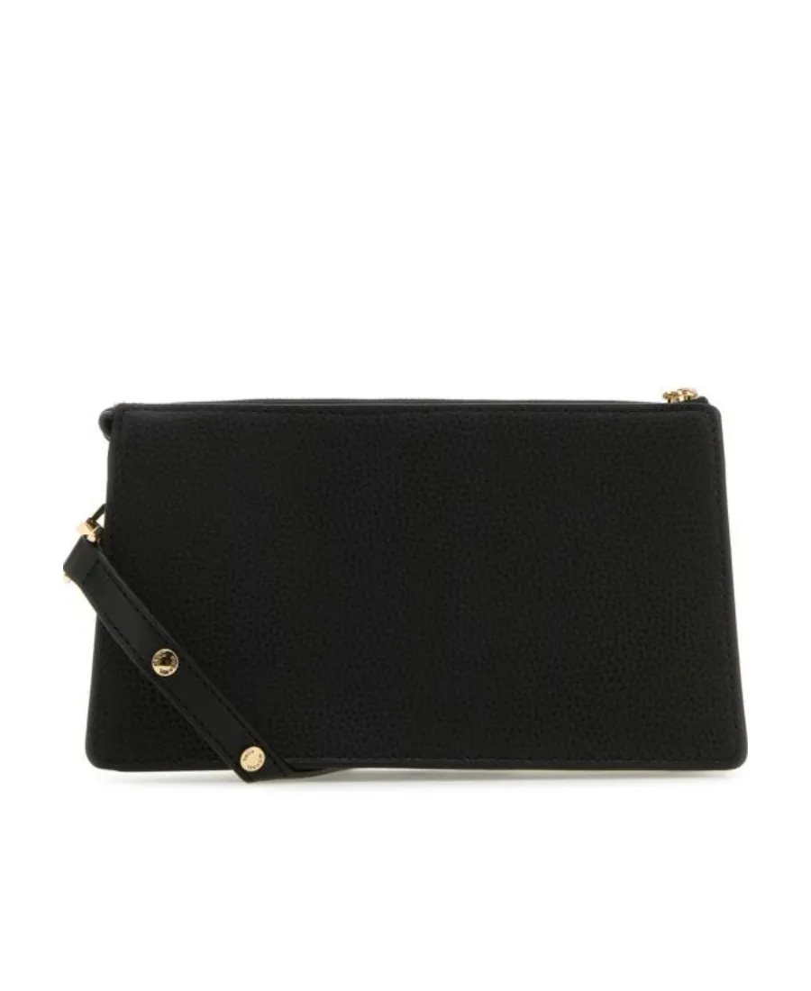 Logo-Lettering Zipped Crossbody Bag