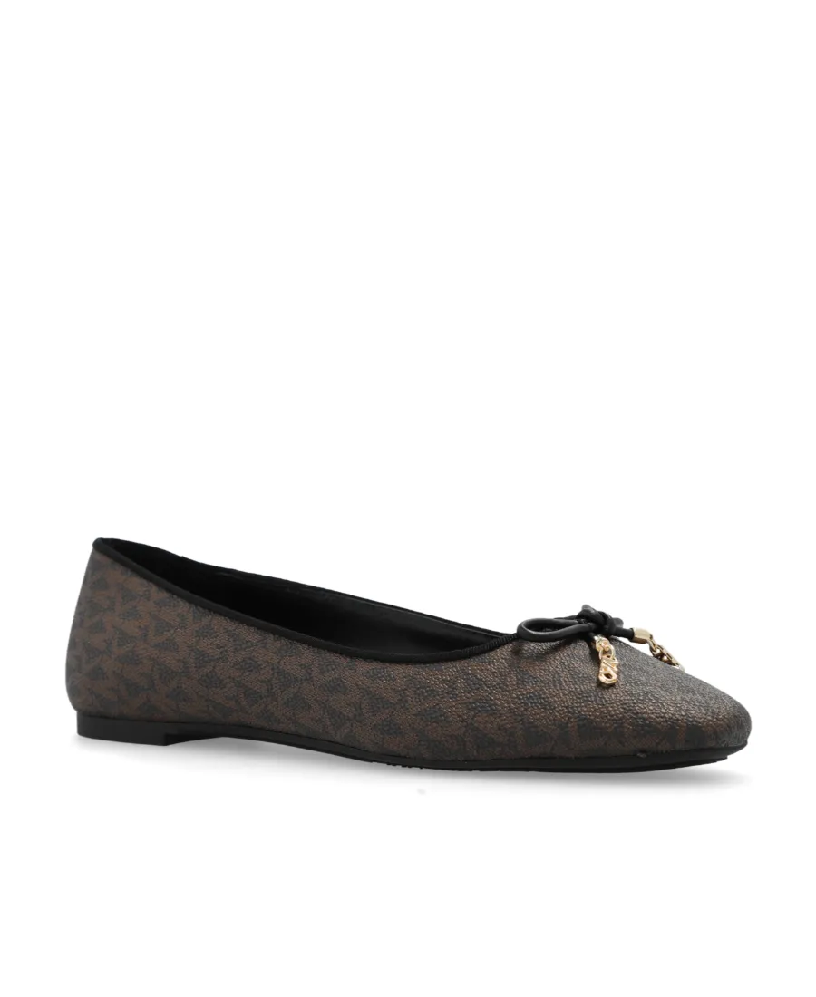 Nori Leather Ballerina Shoes