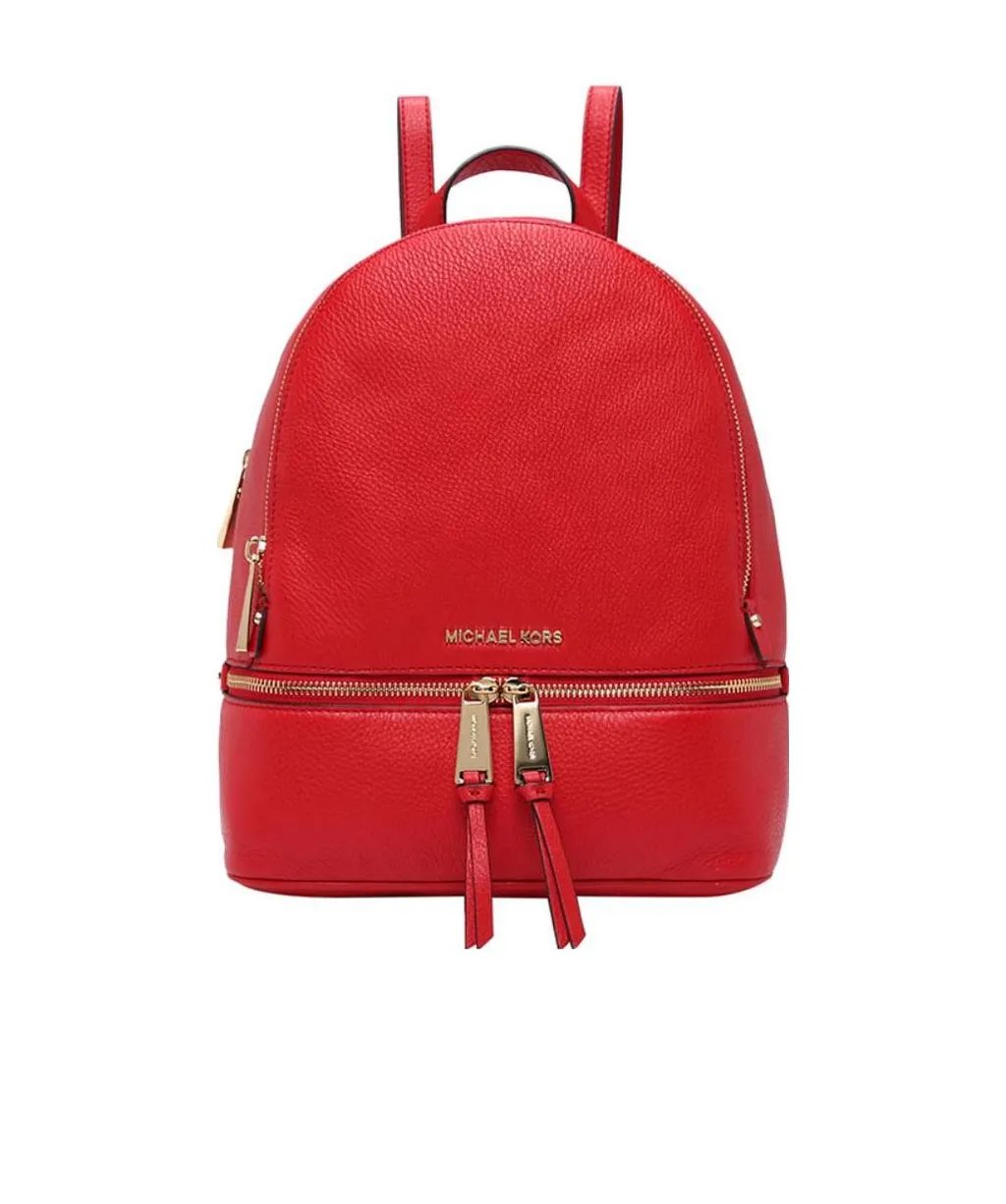 Logo Zipper Backpack