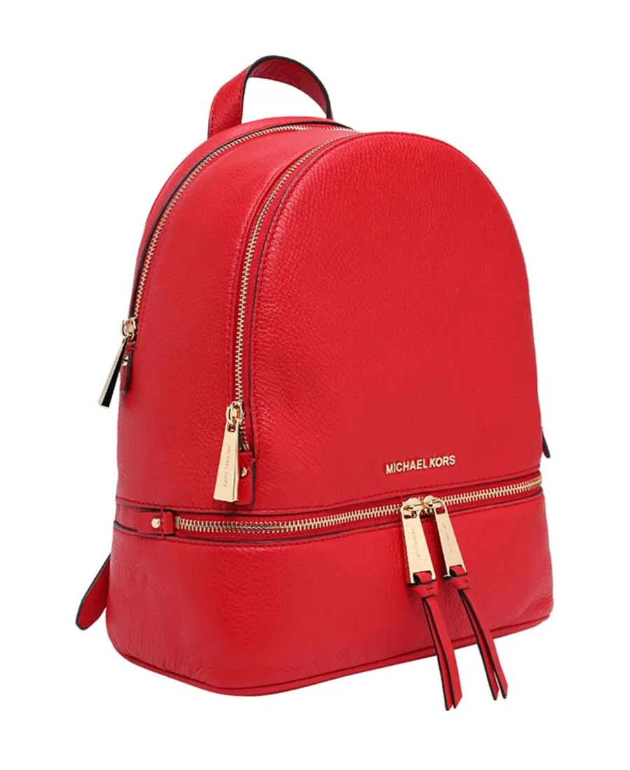 Logo Zipper Backpack