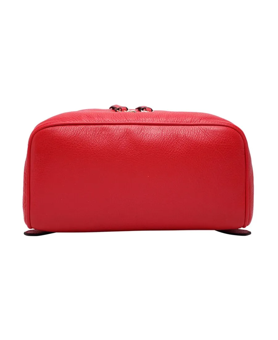 Logo Zipper Backpack