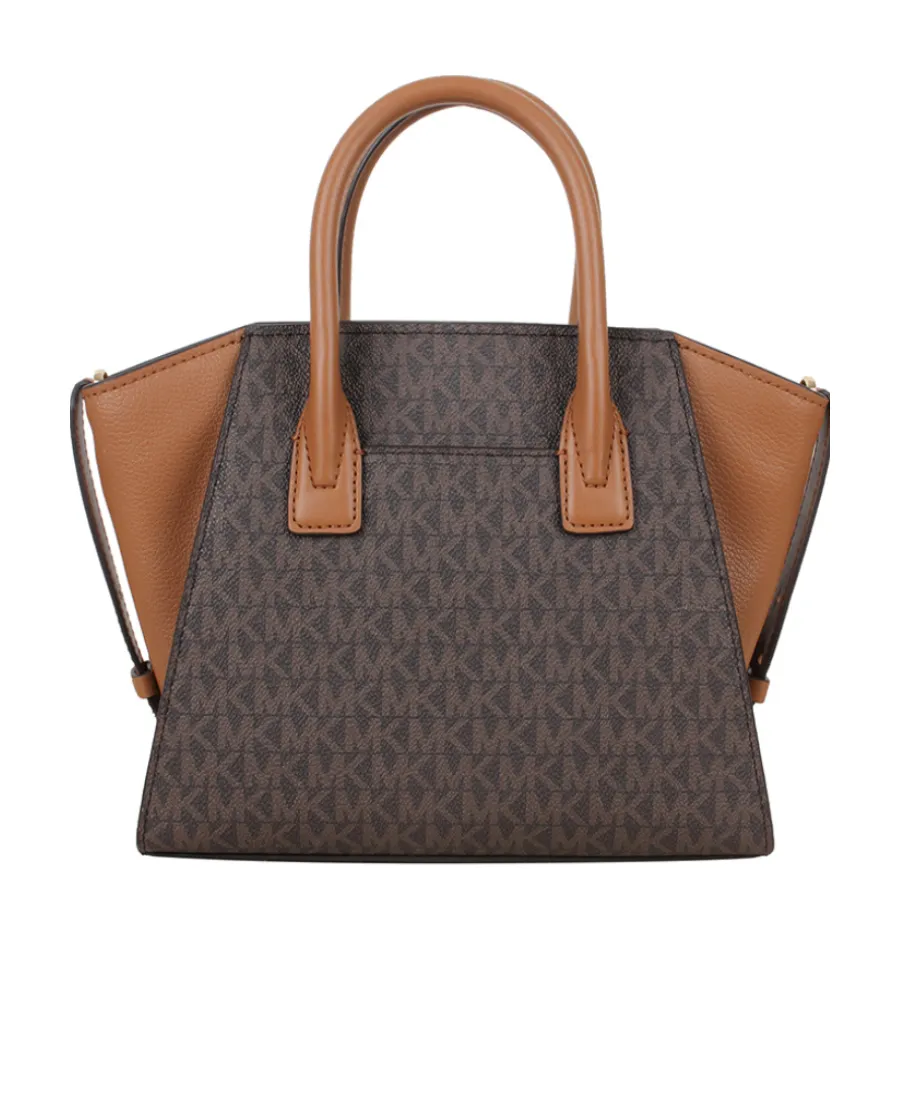 Logo-Print Leather Tote Bag