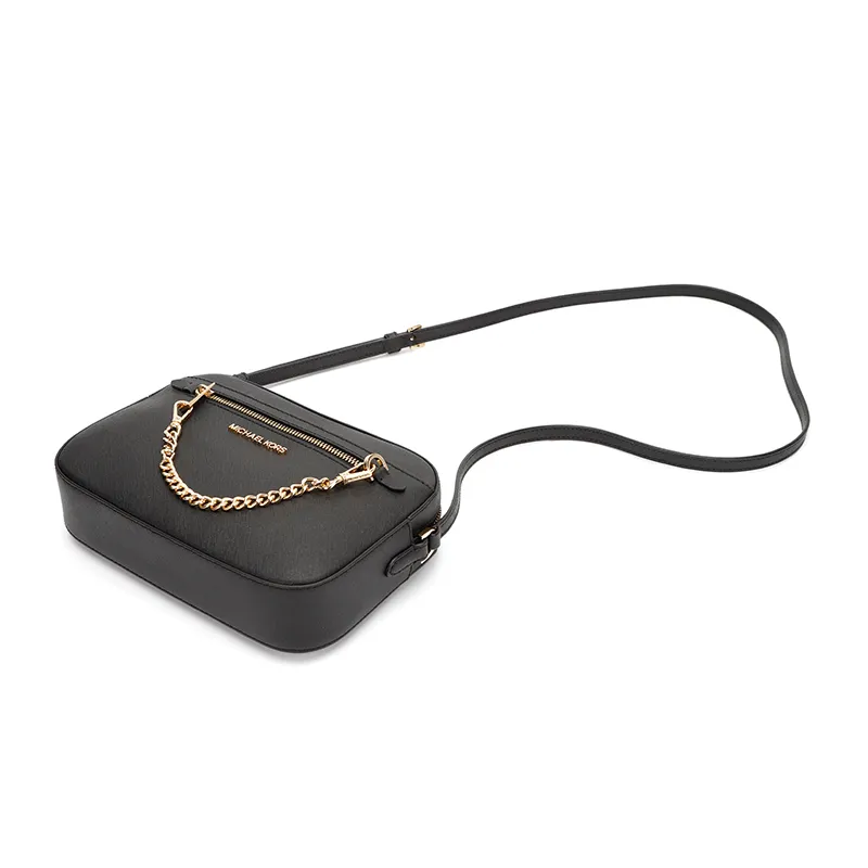 Logo Embossed Shoulder Bag
