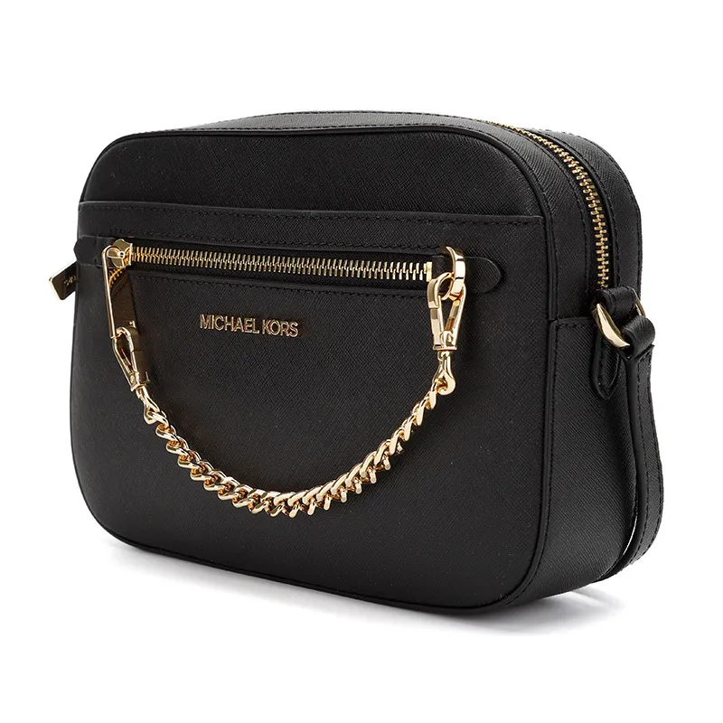 Logo Embossed Shoulder Bag