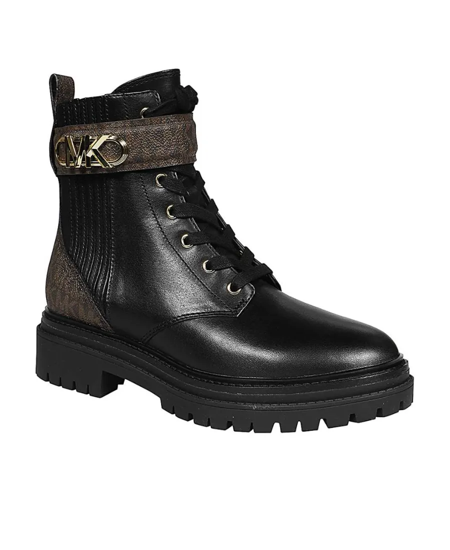 Parker Logo-Panelled Ankle Boots