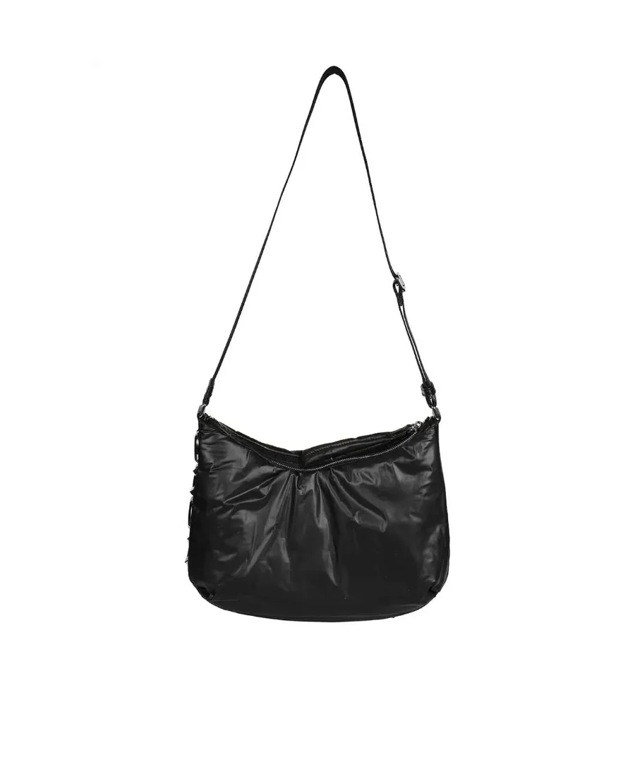 Quilted Zipped Shoulder Bag