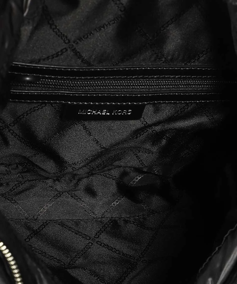 Quilted Zipped Shoulder Bag