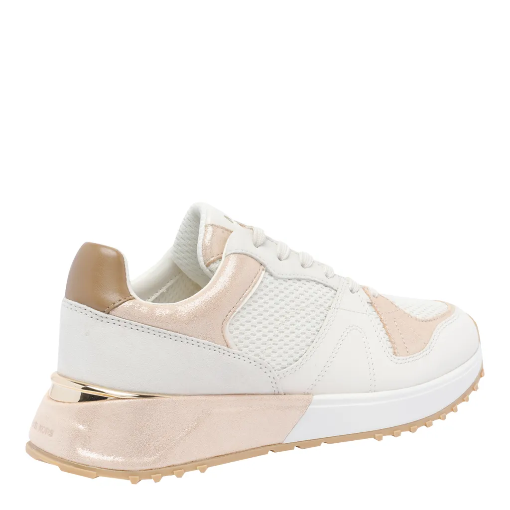 Multi-Panel Lace-Up Sneakers