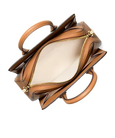 Laila Signature Logo Small Satchel Bag