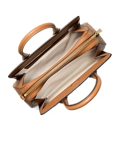 Laila Signature Logo Small Satchel Bag