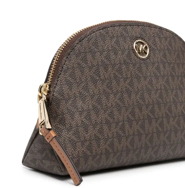 Monogram-Print Travel Pouch