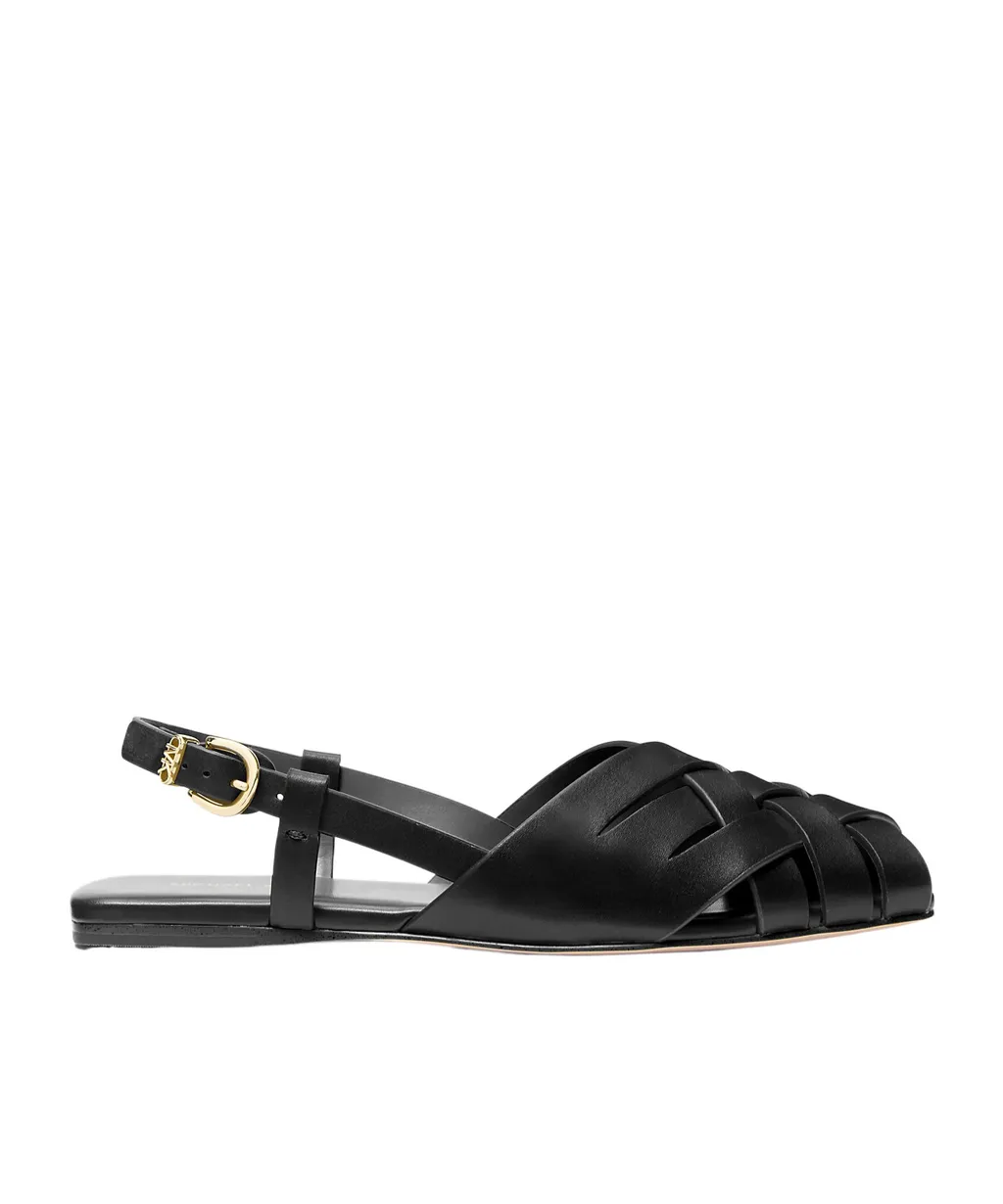 Irene Woven Slingback Sandals