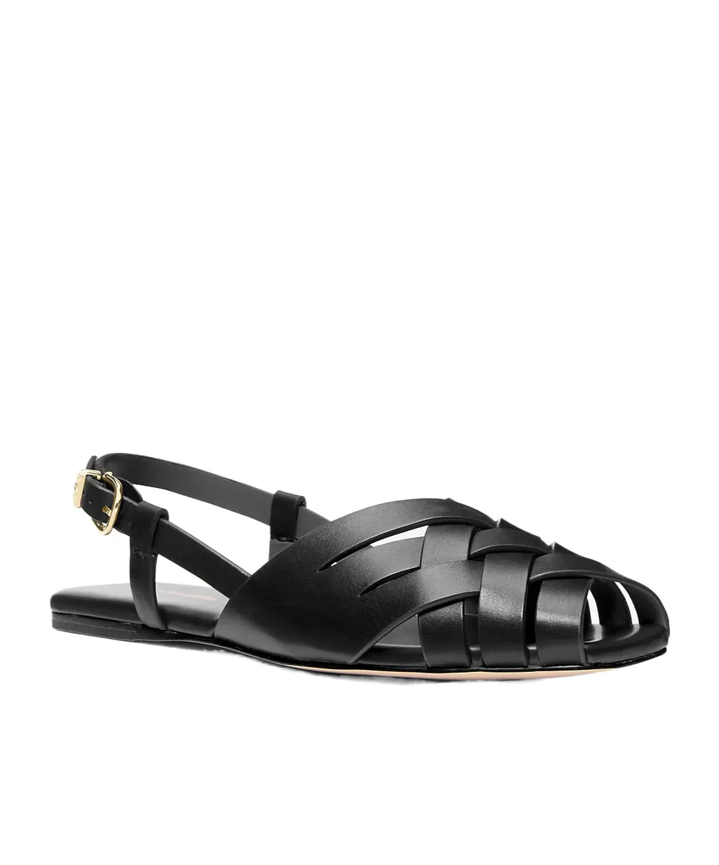 Irene Woven Slingback Sandals