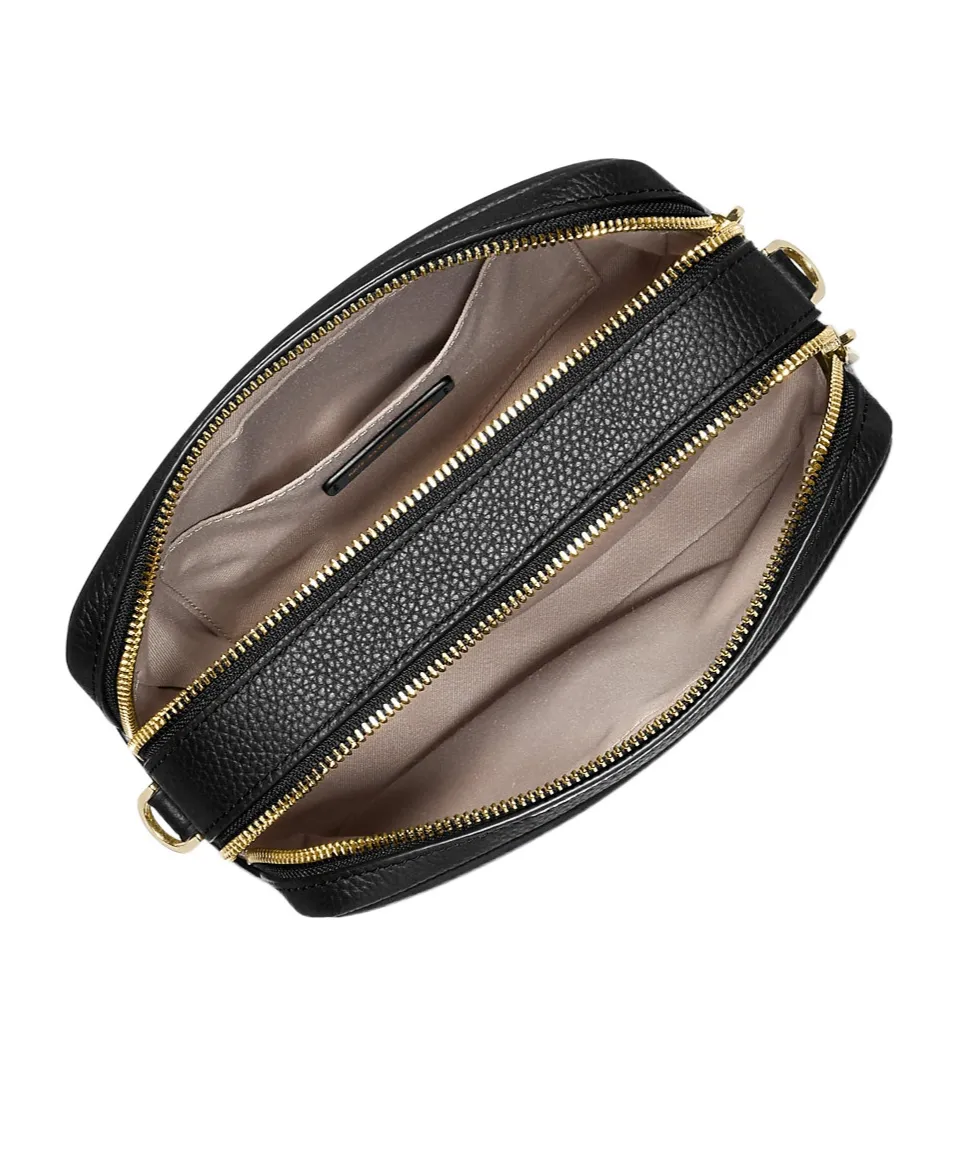 Bryant Medium Pebbled Camera Crossbody Bag