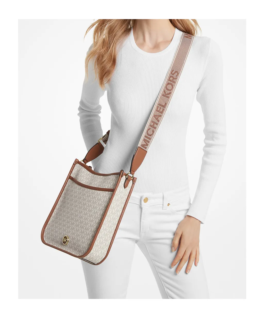 Luisa Large Signature Mailman Bag