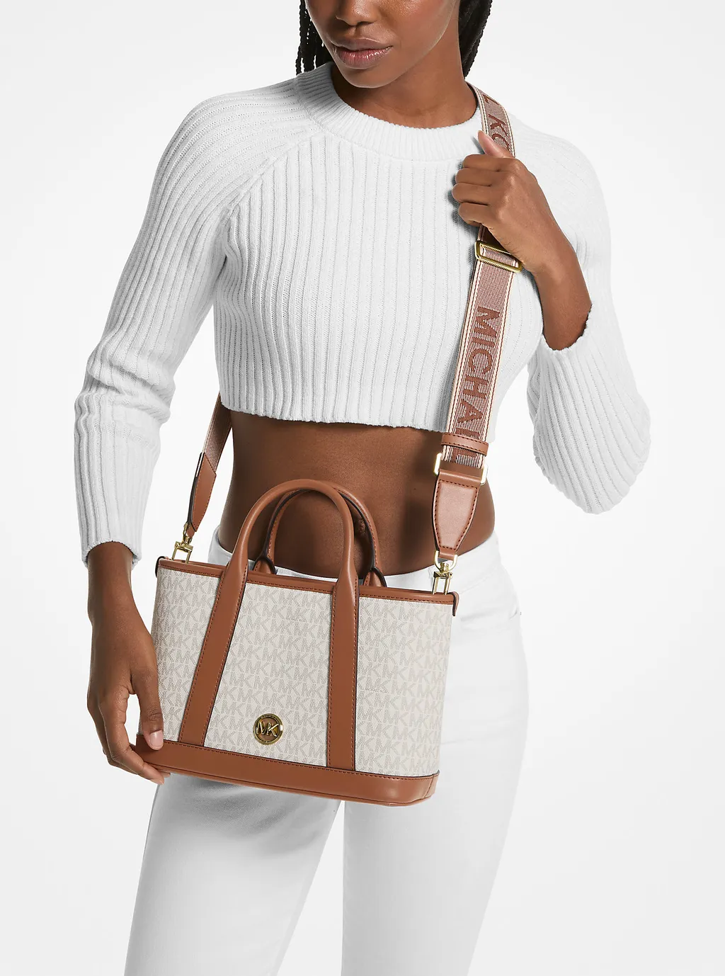 Luisa Small Signature Logo Bag