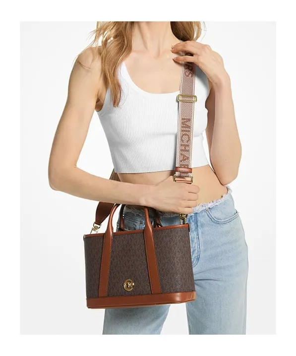 Luisa Small Signature Logo Bag