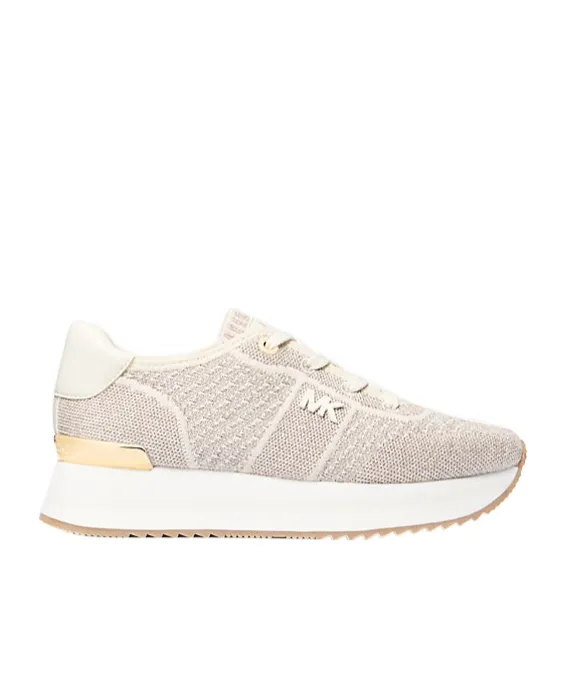Monique Metallic Knit Sneakers