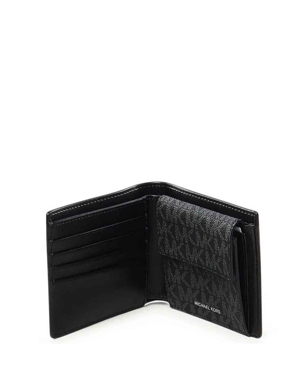 Logo Lettering Bi-Fold Wallet