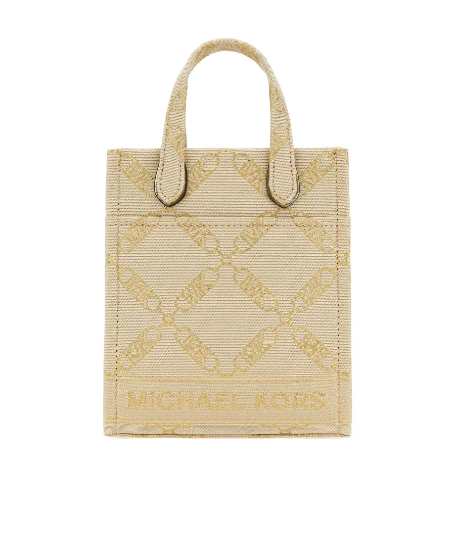 Logo-Print Canvas Tote Bag
