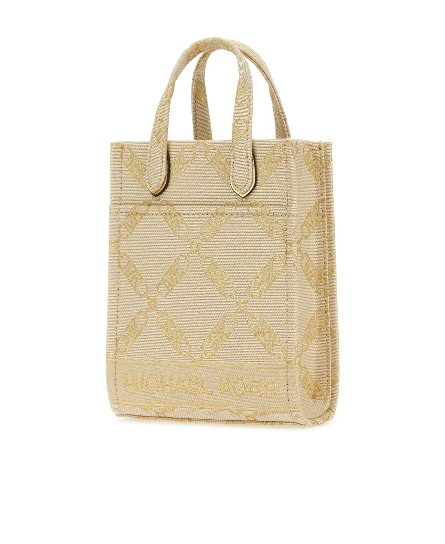 Logo-Print Canvas Tote Bag