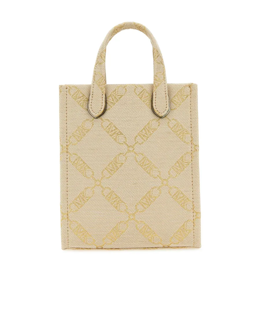 Logo-Print Canvas Tote Bag