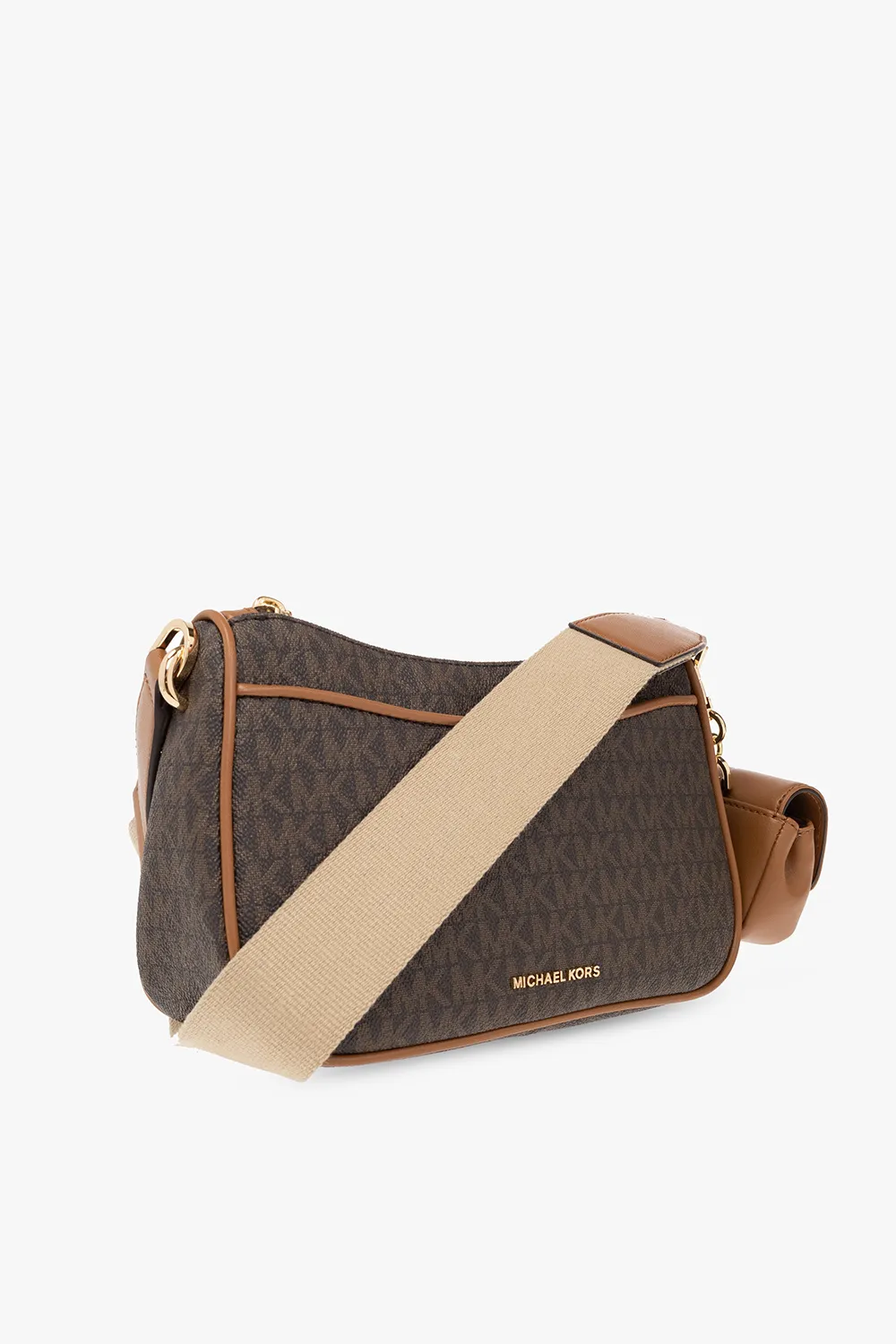 Monogram-Pattern Crossbody Bag