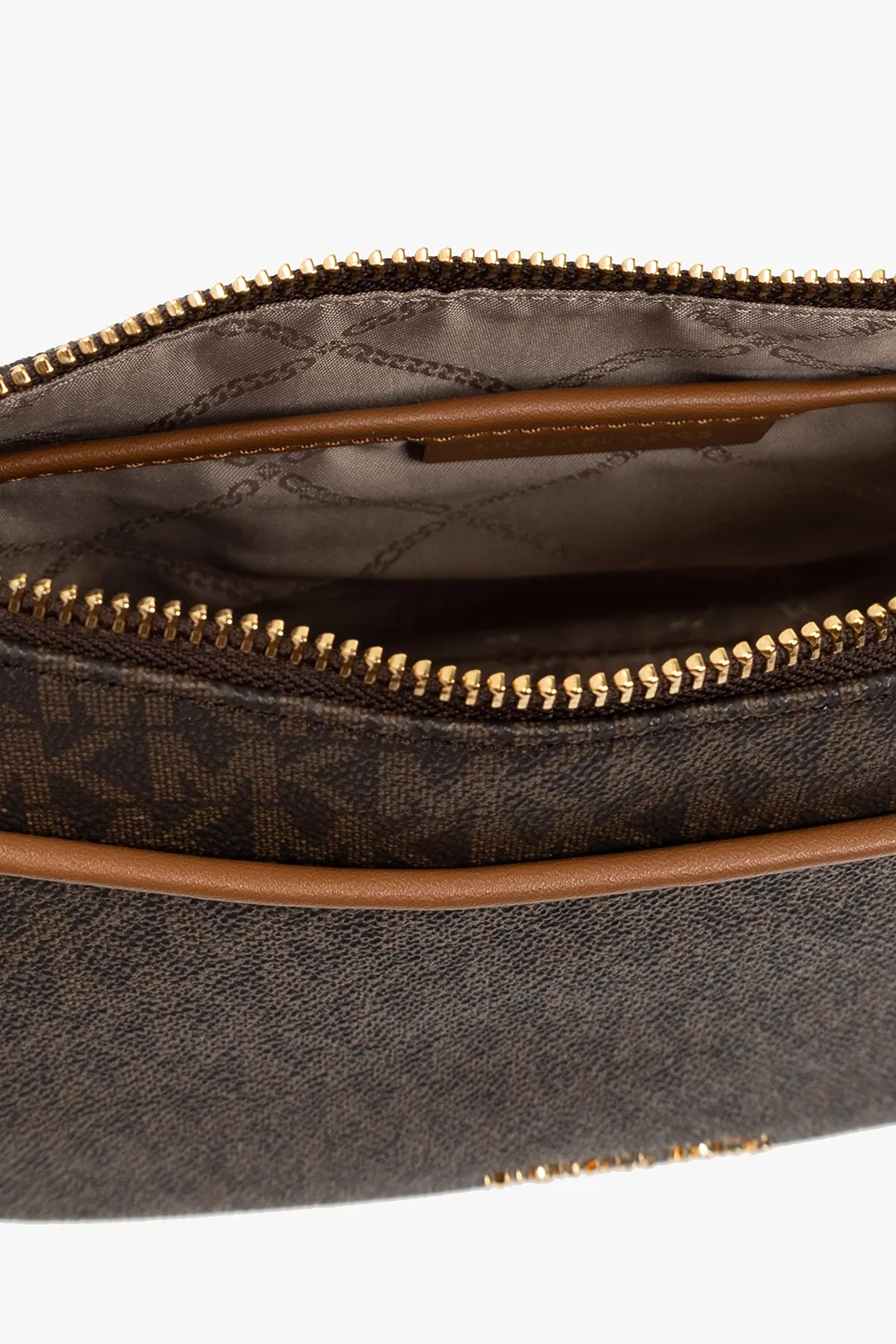 Monogram-Pattern Crossbody Bag
