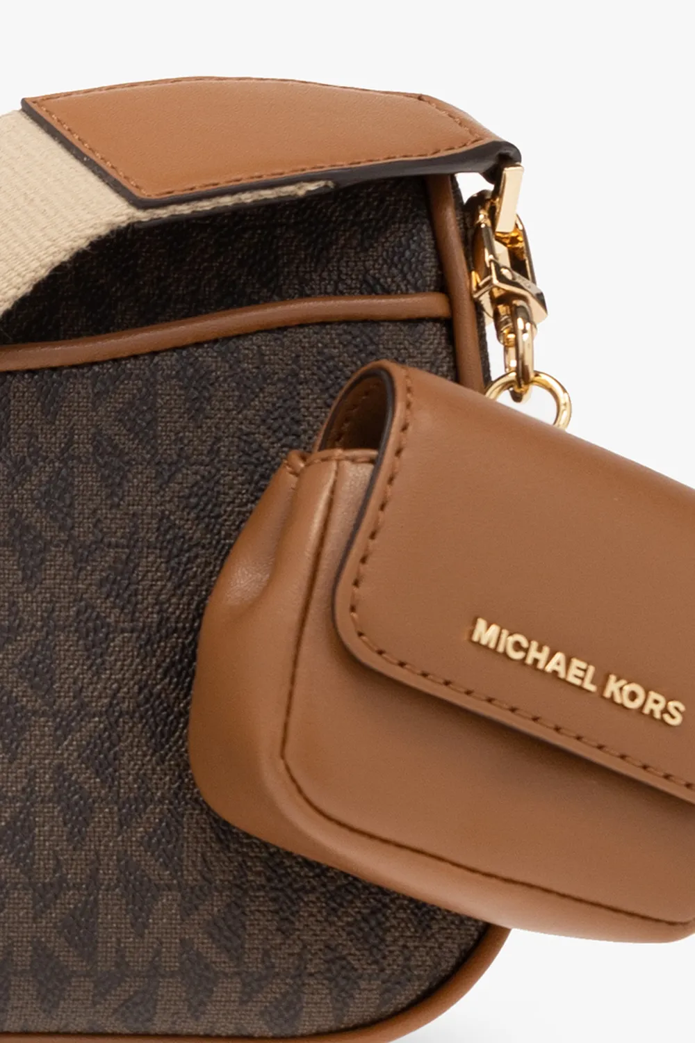 Monogram-Pattern Crossbody Bag