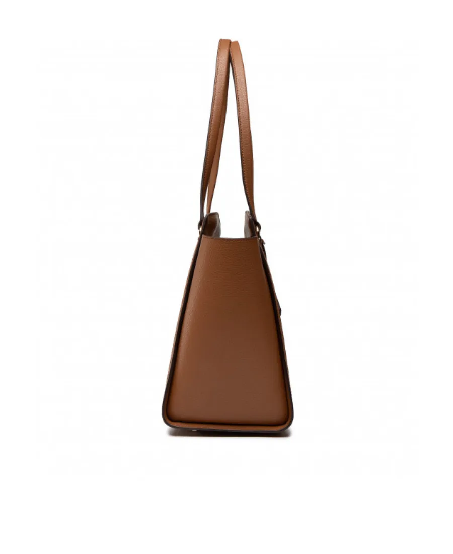Large Logo Embossed Handbag