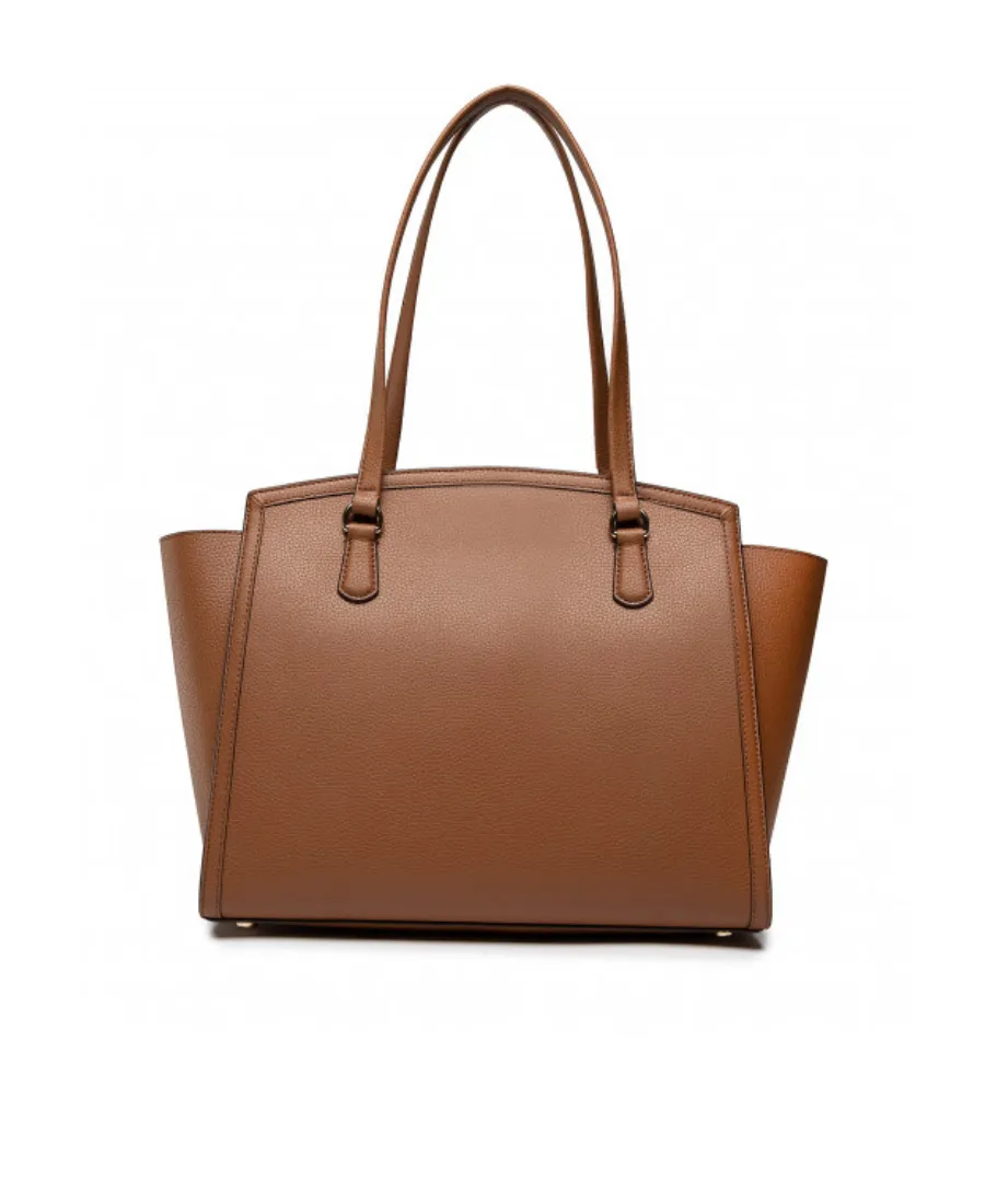 Large Logo Embossed Handbag
